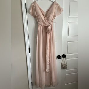Revelry Blush Bridesmaid Dress